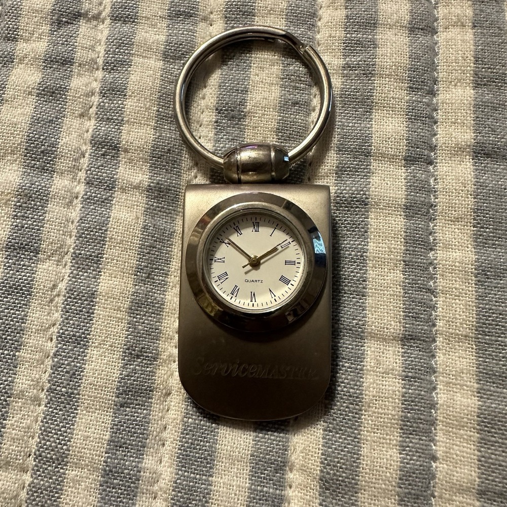 Analog Key Ring Watch with Quartz Movement *UNTESTED*